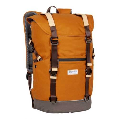 Studentský batoh Bagmaster - MESSENGER 20 A ORANGE/BROWN