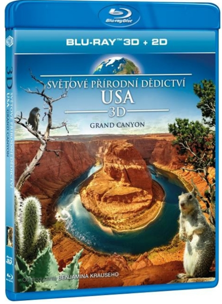 Světové přírodní dědictví: USA - Grand Canyon Blu-ray 3D+2D