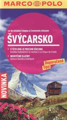 Švýcarsko - turistický průvodce se skládací mapou - 11×19