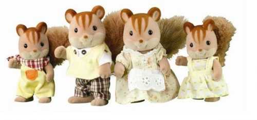 Sylvanian Families Rodina hnědých veverek