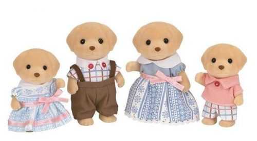 Sylvanian Families Rodina žlutí labradoři