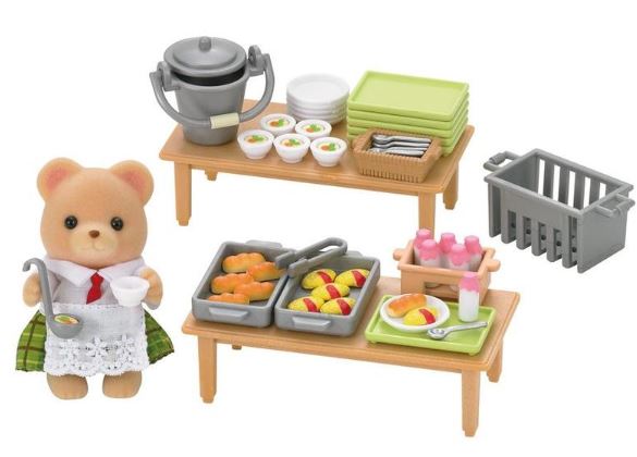 Sylvanian Families Školní obědy set