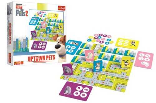 Tajný život mazlíčků 2 Uptown Pets společenská stolní hra