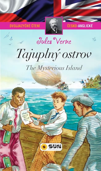 Tajuplný ostrov - Dvojjazyčné čtení Č-A - Verne Jules