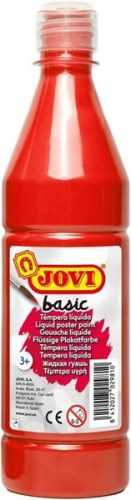 Temperová barva JOVI BASIC 500 ml - Červená