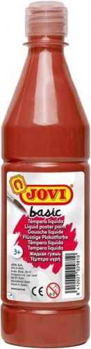 Temperová barva JOVI BASIC 500 ml - Hnědá