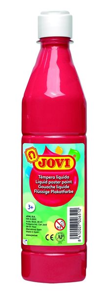 Temperová barva JOVI PREMIUM 500 ml - Červená