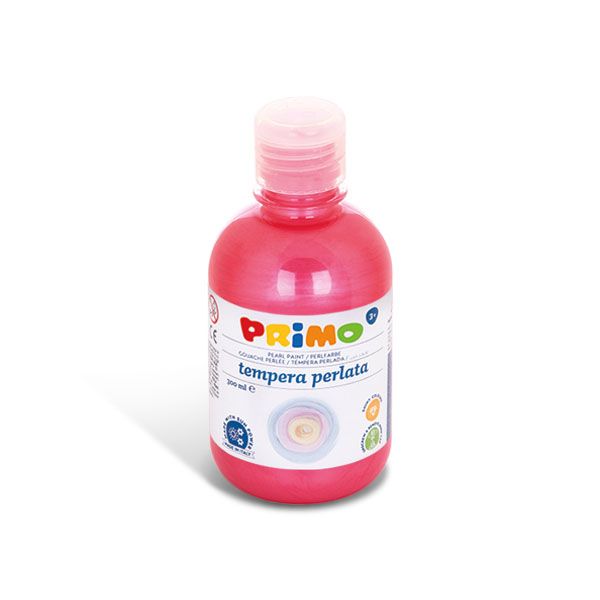 Temperová barva Primo perleťová - 300 ml - červená