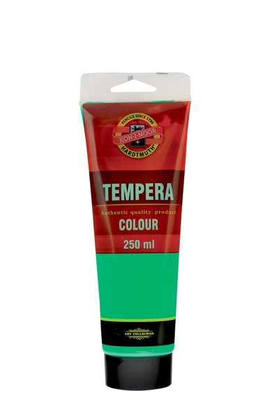 Temperová barva koh-i-noor Tempera 250 ml - zeleň světlá