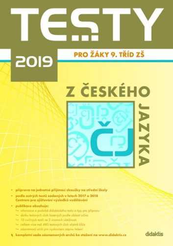 Testy 2019 z Českého jazyka pro žáky 9. tříd ZŠ - A4