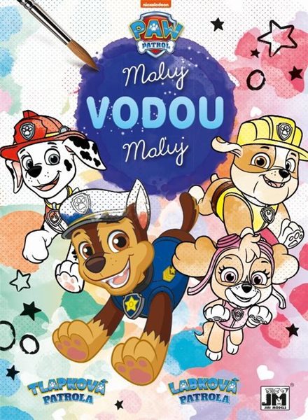 Tlapková patrola - Maluj vodou - neuveden