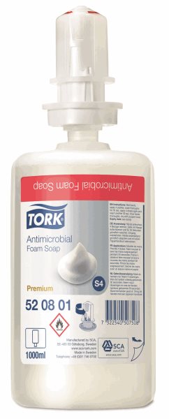 Tork 520801 - pěnové mýdlo antimikrobiální biocid (ks)