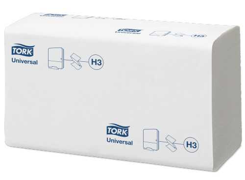 Tork Singlefold 290158 - papírové ručníky bílé ( 15 bal x 300 ks )