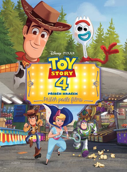 Toy Story 4: Příběh hraček - Příběh podle filmu - kolektiv - 216 x 285 mm