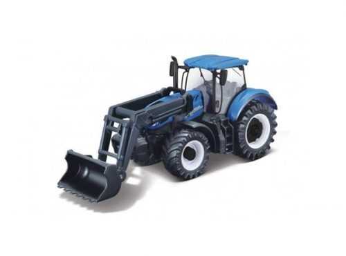 Traktor Bburago s nakladače Fendt 1050 Vario/ New Holland kov/ plast