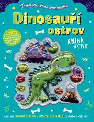 Trojrozměrné samolepky Dinosauří ostrov - Lynch Stuart