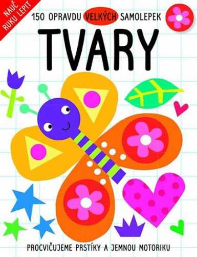 Tvary - 150 opravdu velkých samolepek - neuveden