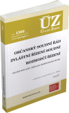 ÚZ 1366 / Občanský soudní řád