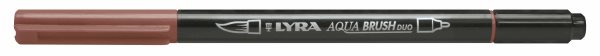 Umělecká fixa LYRA Aqua Brush Duo - barva hnědá