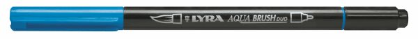 Umělecká fixa LYRA Aqua Brush Duo - barva modrá ( 48 )