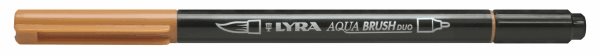 Umělecká fixa LYRA Aqua Brush Duo - barva zlatý okr