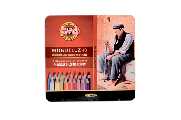 Umělecké akvarelové pastelky Koh-i-noor MONDELUZ - 48 ks