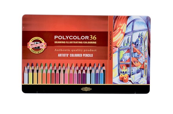 Umělecké pastelky Koh-i-noor POLYCOLOR - 36 ks