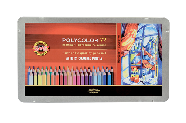 Umělecké pastelky Koh-i-noor POLYCOLOR - 72 ks