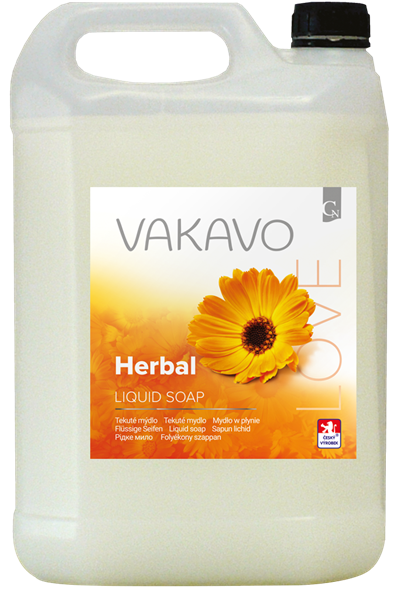 Vakavo tekuté mýdlo - herbal 5l