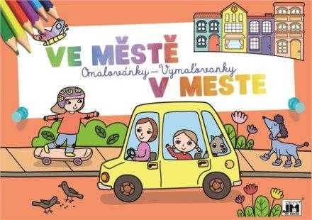 Ve městě - Omalovánky A5 - neuveden