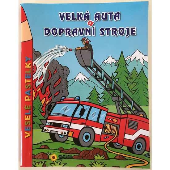 Velká auta a dopravní prostředky - Veselé pastelky - neuveden