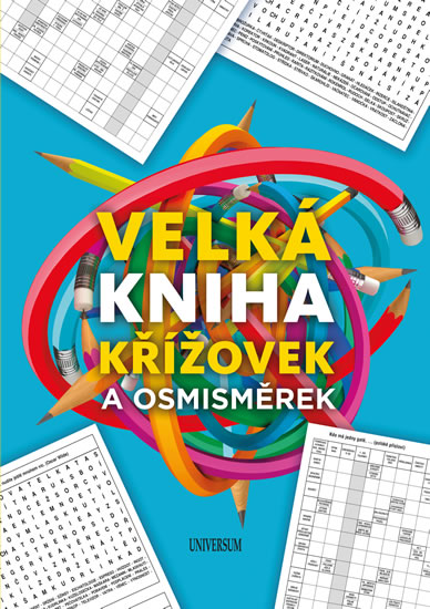 Velká kniha křížovek a osmisměrek - kolektiv autorů