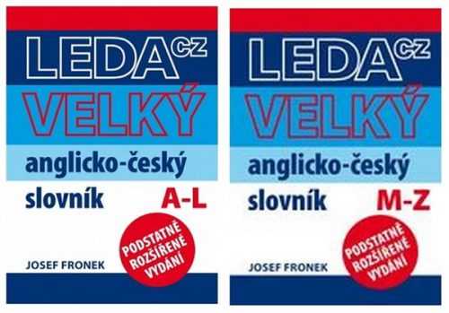 Velký AČ slovník - Fronek (2 knihy) - Fronek Josef