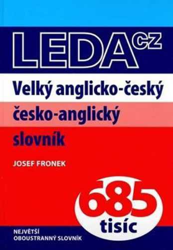 Velký anglicko-český a česko-anglický slovník - Fronek Josef