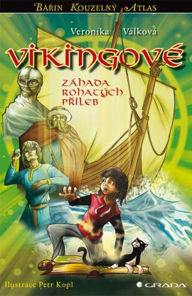 Vikingové - Záhada rohatých přileb - komiks - Válková Veronika - 13x20