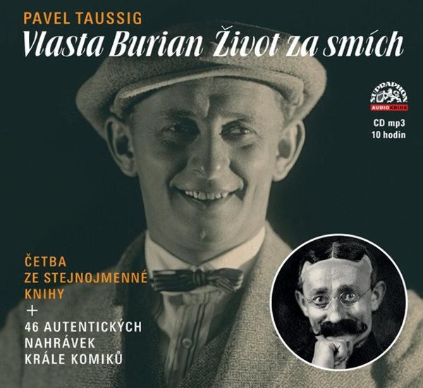 Vlasta Burian - Život za smích - CDmp3 (Čtou Radúz Mácha