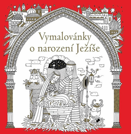 Vymalovánky o narození Ježíše - Jacksonová Antonia