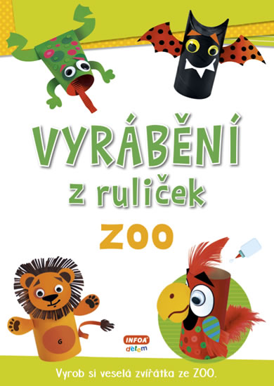 Vyrábění z ruliček ZOO + samolepky - neuveden