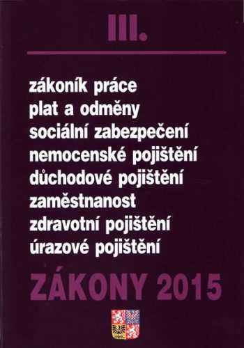 Zákony 2015 III. - 15x21 cm