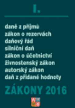 Zákony I/2016 - 15x21 cm