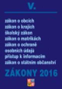 Zákony V/2016 - 15x21 cm