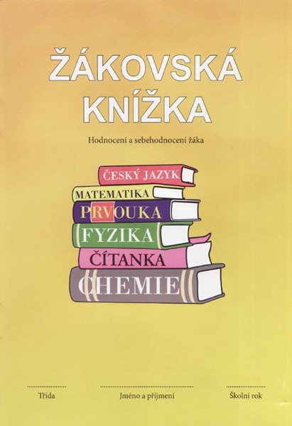 Žákovská knížka /žlutá/ - Hodnocení a sebehodnocení žáka / Albra/ - A5