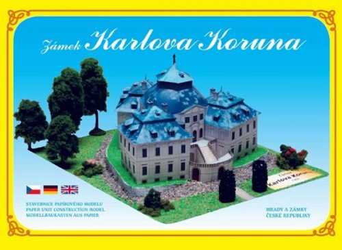 Zámek Karlova Koruna - Stavebnice papírového modelu - neuveden