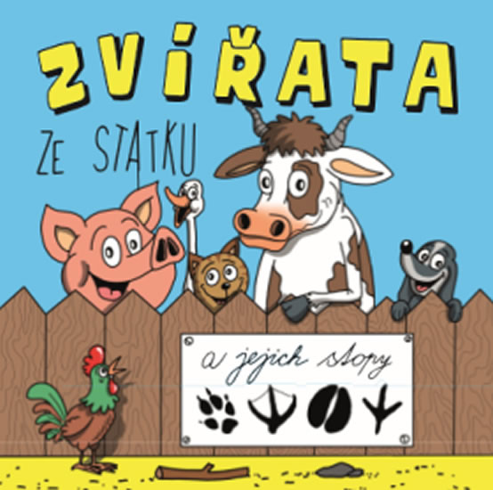 Zvířata ze statku a jejich stopy - neuveden