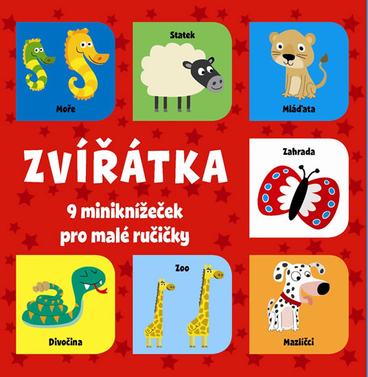 Zvířátka - 9 miniknížeček pro malé ručičky - neuveden