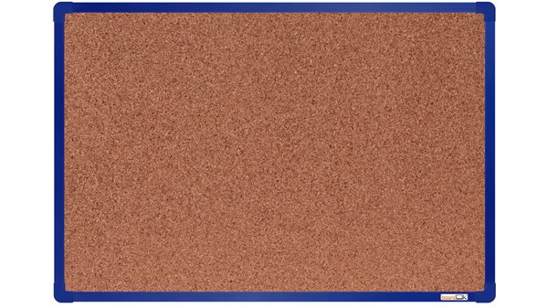 boardOK Korková tabule s hliníkovým rámem 60 × 90 cm