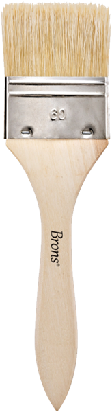 štětec BR Art plochý přírodní 60 mm