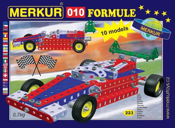 Merkur stavebnice 010 - Formule