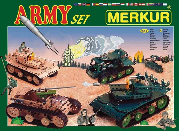 Merkur stavebnice - Army Set