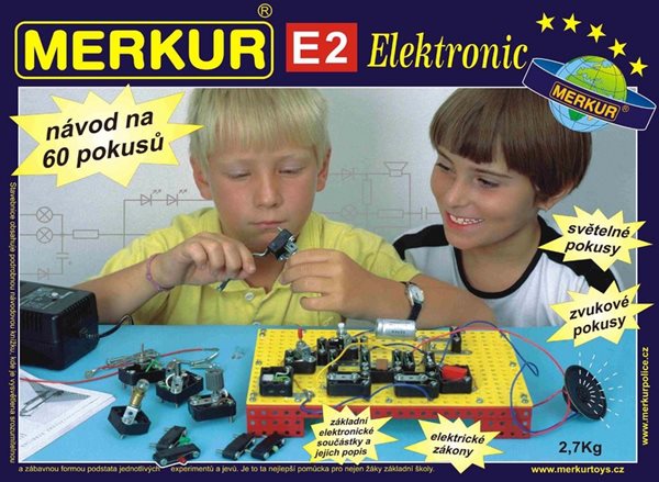 Merkur stavebnice E2 - Elektronic